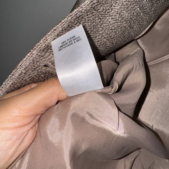 Anne Klein Sheath Dress & Blazer Set - Dress Sz 6 Blazer Sz 4 - Linen Silk Wool - Picture 12 of 16
